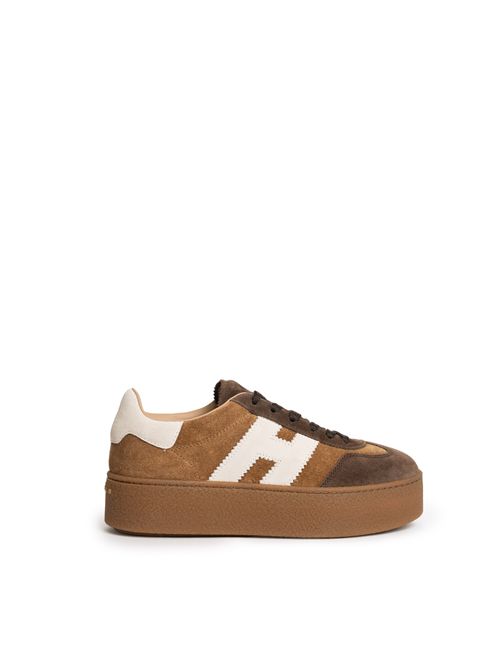 Sneakers Cool in suede Marrone HOGAN | HXW6980FB6T TQ70MB7